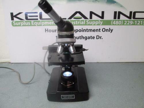 Wolfe Wetzlar 785485 Black Vintage Microscope 360 Degree Swivel 4 Objective - $120.28