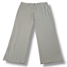 Haggar Pants Size 42 W42&quot;L30&quot; Mens Haggar H26 Pants Khakis Stretch Comfo... - £25.88 GBP