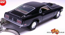 Rare Key Chain 69/70 1969/1970 Black Ford Mustang Mach 1 Custom Limited Edition - $48.98