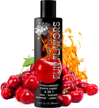 Fun Flavors Popp&#39;n Cherry Lubricant, Men, Women &amp; Couples, Foreplay &amp; Ma... - £14.38 GBP
