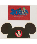 2 Walt Disney World Resort Post Cards Mickey Mouse Ears &amp; 2006 / Donald ... - $12.86