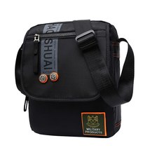 Men Nylon Sling Shoulder Cross Body Bag Multi-Pocket Travel Military Simple Fash - £23.35 GBP