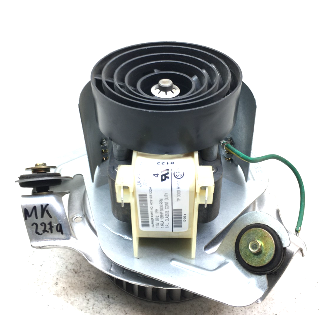 JAKEL J238-112-11202 Draft Inducer Blower Motor HC21ZE122A used tested #... - $115.00