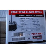 Totaline P257-8587 1/2 HP 115V 1075 RPM Reversible Rotation Blower Motor - $203.51 CAD