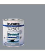Rust-Oleum Marine Coatings Outdoor Gloss Battleship Gray Marine Topside ... - $821.67 MXN