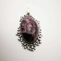 Vintage Jewelry, Women's Pendant "Time of Wisdom" 925 Sterling Silver, C... - $166.00