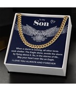 Cuban Chain Necklace for Son Gift from Dad/Mom, Special Gift for Son fro... - £41.56 GBP