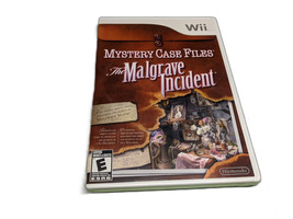 Mystery Case Files: The Malgrave Incident Nintendo Wii Complete in Box S... - £9.39 GBP