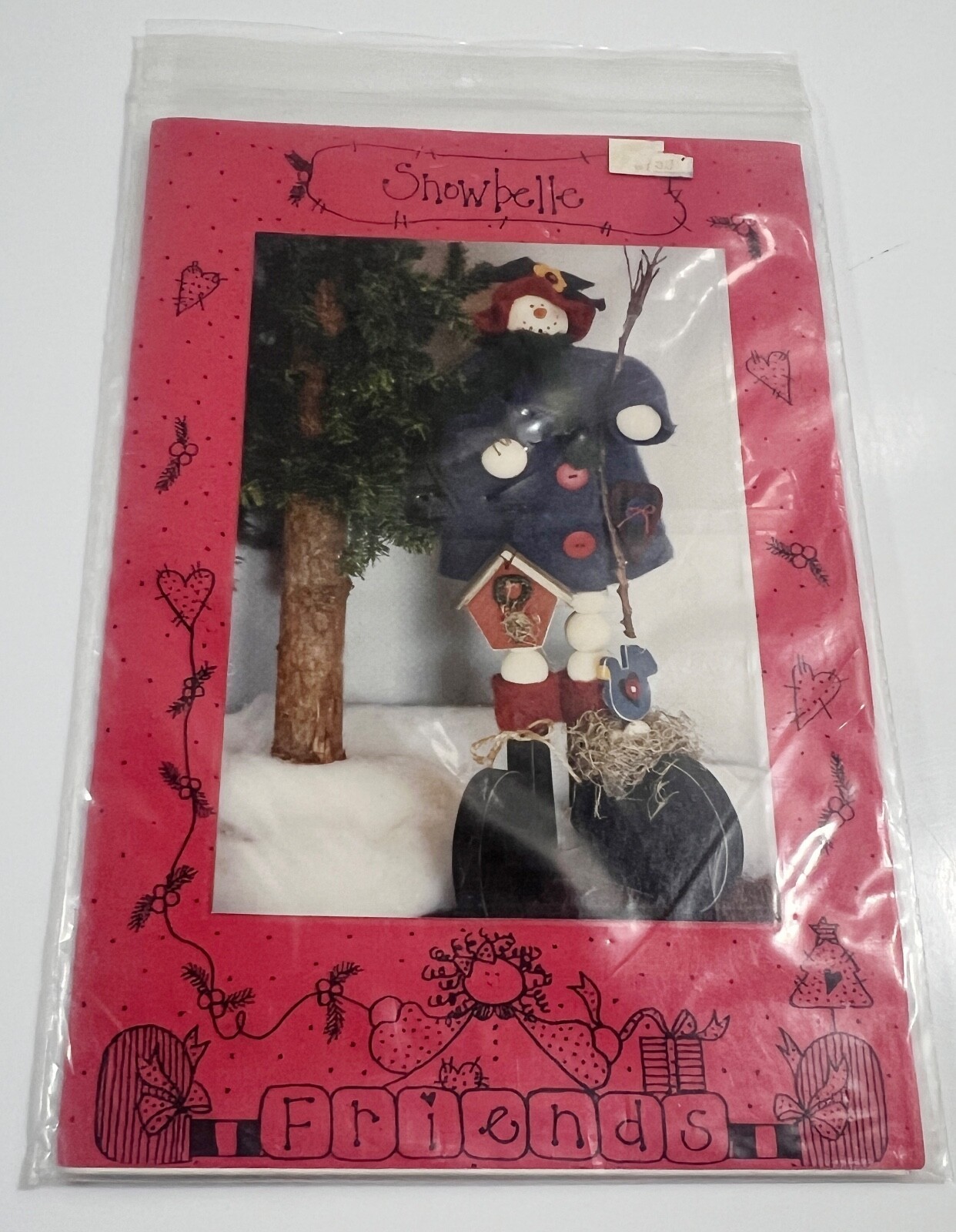Snowbelle Friends #754 Pattern 19 1/2 &quot; Tall 1996 By Sherry Connors - $9.89