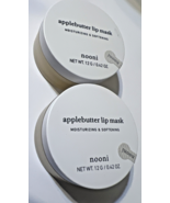 2X NOONI Vegan Butter Melting Balm-Applebutter Lip Sleeping Mask Moistur... - $18.99