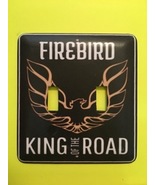 Firebird Double Metal Light Switch Cover cars,trucks,cycles - £7.30 GBP