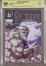 &quot;Crimson Shadows&quot; Issue #3 Limited Cover - Slabbed and Graded 9.8 - £70.76 GBP