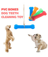 Pet Dog Chew Toys Rubber Bone Toy Aggressive Chewers Dog Tooth brush Do - £6.28 GBP