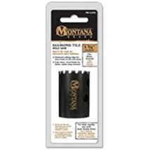 TILE HOLE SAW 1-3/8&quot; TCG by MONTANA MfrPartNo MB-65212 - $25.34