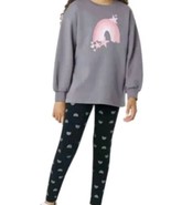 BCBG Girls Kids&#39; ~ 2-Pc. Set ~ MED (10/12) ~ HARBOR MIST ~ Sweatshirt ~ ... - $23.38
