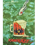 Y2k  Kamikazee Costa Rica raised Graphic Shirt-100% Cotton TEE Adult L  ... - $48.90 CAD