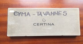 Job lot of Vintage Cyma - Tavannes Watch Parts - $285.00