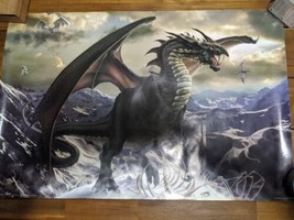 Tom Wood Rogue Dragon Trends International Fantasy Poster  34&quot; X 22 1/2&quot; - £44.85 GBP