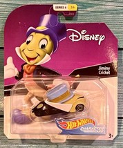 Disney Hot Wheels Character Cars Jiminy Cricket 1:64 Diecast Series 6 (3... - £31.36 GBP