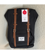 Herschel Supply Co. &quot;Retreat&#39; Little America Backpack, Black\Brown NWT - $89.00