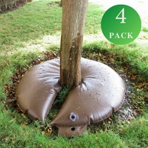 4 Pack - Tree Watering Ring 15 Gallons, Self Irrigation Bag for Shrub - £44.77 GBP