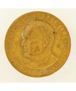 1932 Lucky Tillicum Rebuild With Roosevelt Campaign Medal FDR Political ... - £35.04 GBP