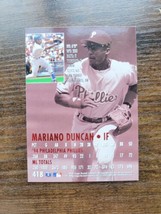 1995 Fleer Ultra #418 Mariano Duncan - Philadelphia Phillies - MLB - £1.55 GBP