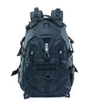 40L  Camping Backpack  Bag Army Molle Trek Fishing Climbing Ruack Outdoor Reflec - £107.43 GBP