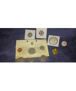 SILVER CANADIAN COINS / 83 EDMONTON DOLLAR/68 MINT SET/ TRIBUTE QUARTERS... - $54.69 CAD