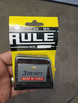 Rule 3m 10 FT Tape Measure New  - £5.45 GBP