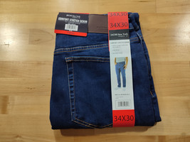Jachs Men’s Comfort Stretch Straight Leg Denim Jeans - $24.99