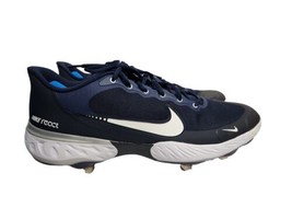 Nike Alpha Huarache Elite 3 CK0746-401 Mens Blue Sz 15 Baseball Cleats - £47.14 GBP