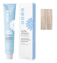 milk_shake 9 minutes permanent color - 10.1- Ash Platinum Lightest Blond
