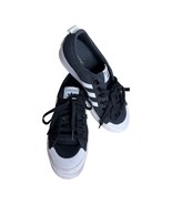 Adidas Buzz Platform Fashion Shoes Black White Sneakers Women’s Size 8 - $42.10 CAD