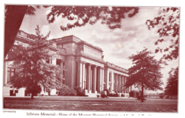 Jefferson Memorial Home of the Missouri Historical Society Postcard - £5.49 GBP