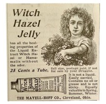 Mayell Hopp Witch Hazel Jelly 1894 Advertisement Victorian Skin Care ADB... - $19.99