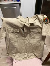 Vintage California Department Of Conservation Uniform Shirt Size M - £19.42 GBP