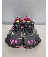 Vibram Women's Five-fingers Barefoot Shoes Black/Pink/Grey 40 US Size 8 - $69.90