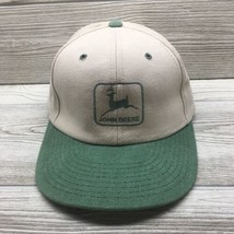 John Deere Cap Tan Green Yupoong Brand Not Worn Kansas City MO Strapback... - £7.83 GBP