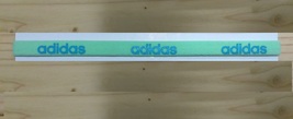 New Unisex Adidas Running HEADBAND Soft Turquoise Adidas Logo One Size All Sport - £5.21 GBP