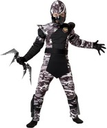 new ARCTIC FORCES NINJA Samurai Warrior Child Costume Sz L 10-12 Hallowe... - $21.68