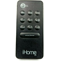 Genuine iHome Remote Control ZD-CRC11 Tested Working - $13.26