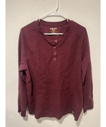 Ariat long sleeve shirt xl mens. Maroon Color - $16.92