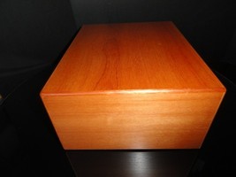 Elie Bleu Acajou Blond Mahogany Humidor  75 -100 count NIB image 8