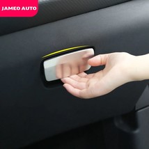 Stainless Steel Car Glove Box Handle Protection Cover Case Stickers for  2008 20 - £37.30 GBP