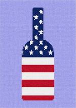 Pepita Needlepoint Canvas: Cheers to America, 7&quot; x 10&quot; - £40.18 GBP+