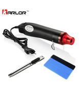 3pc/set 220V 300W Hot Air Heat Gun EU Plug+ Scraper Squeegee+ Vinyl Cutt... - $41.04 CAD