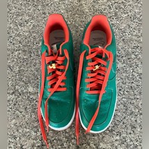 Nike Air Force 1 ID By You Mens 12 DJ7015-991 No Lid Custom Green Orange - €93,48 EUR