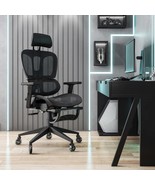 Techni Mobili Ergonomic Mesh Office Chair: Reclining, Lumbar, Footrest - €348,39 EUR