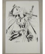 1 Copied Page Christian Goss Lady Death Comic Storyboard Cover Art Chaos... - £11.66 GBP